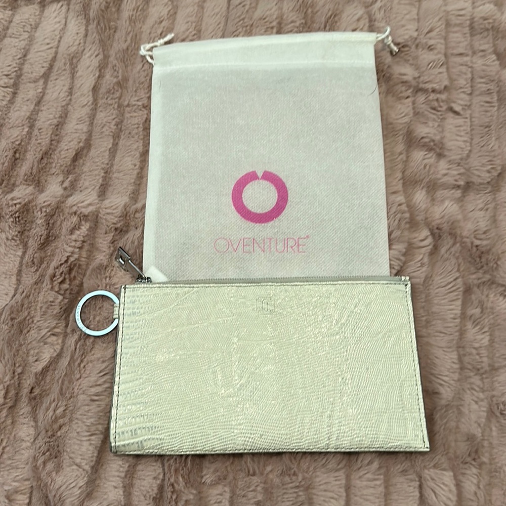Oventure Big O Essentials wallet in Fifty Shades Lizzard